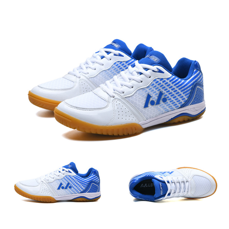 Badminton Shoes Men - LEFUS คุณภาพผู้ชายผู้หญิงรองเท้าแบดมินตันขนาด 36-45 Anti SLIP ในร่มการฝึกอบรมตารางเทนนิสรองเท้าผ้าใบฟิตเนสกีฬารองเท้า
