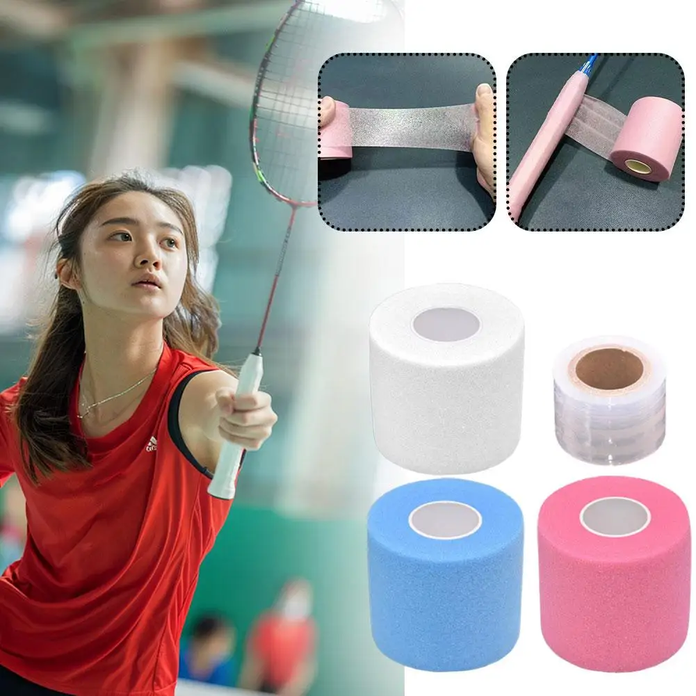 Badminton Grip - 3A*1/4ชิ้น ผ้ากันลื่นสำหรับแร็กเกตแบดมินตันแบบหนา ซับเหงื่อ สำหรับแร็กเกต ไม้ยิงลูก โอเวอร์กริปเทนนิส