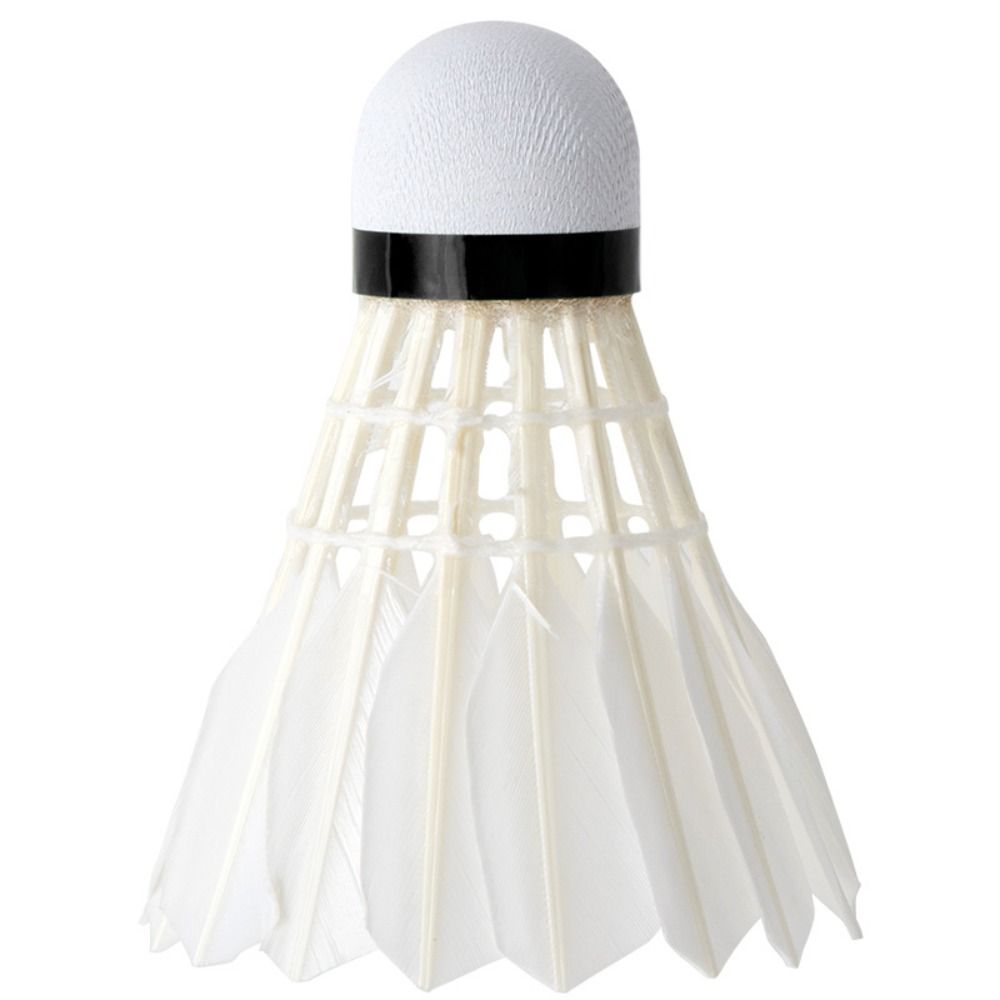 ลูกขนไก่แบดมินตันขนห่านสีขาวแบ - Feather Shuttlecock บทวิจารณ์และราคา